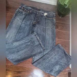 Energie Classic Blue Straight-Leg Jeans